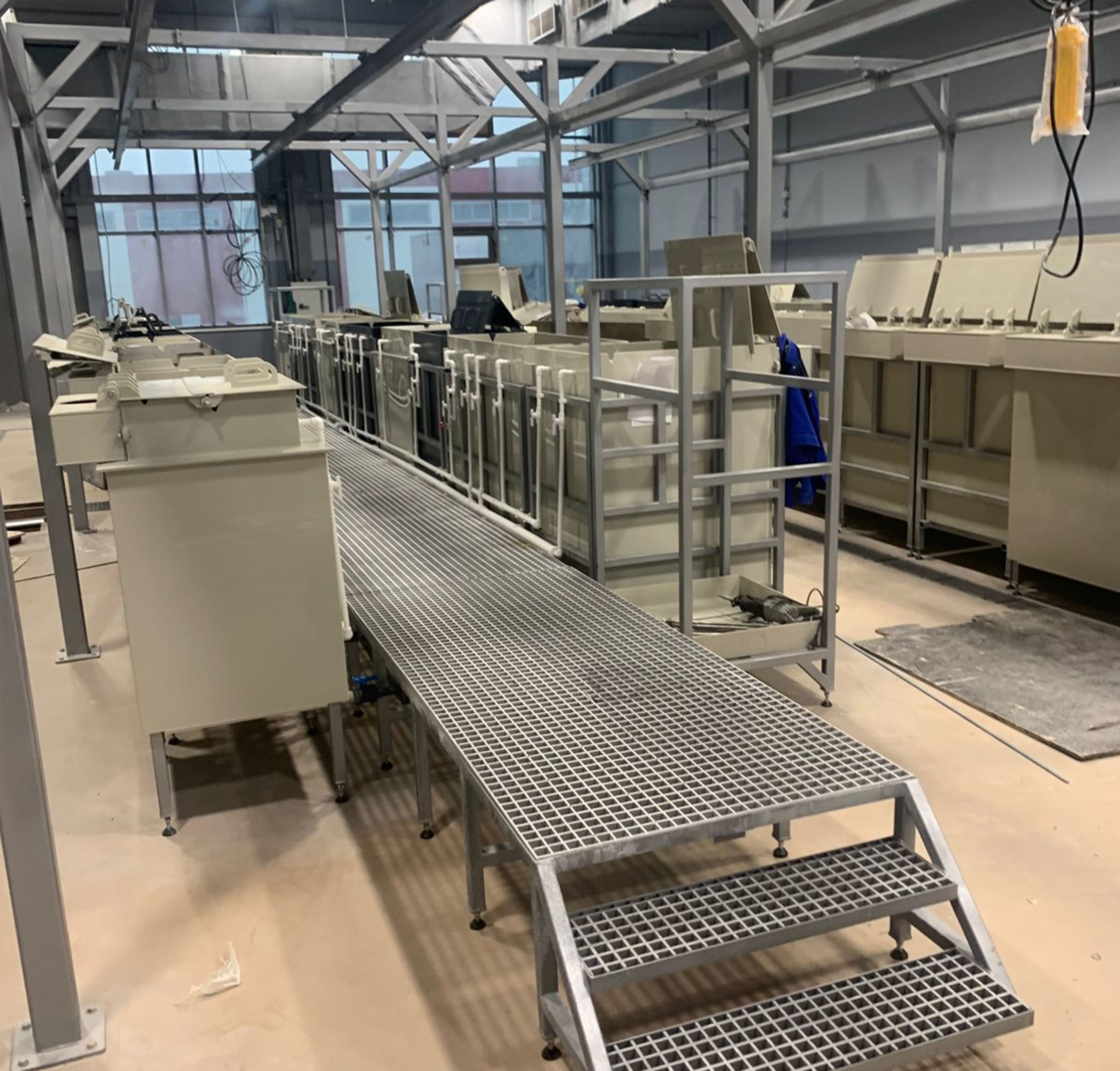 Гальванические ванны и линии 