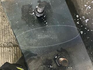 Резино-керамическая футеровка течек дробилок на предприятии цветной металлургии.