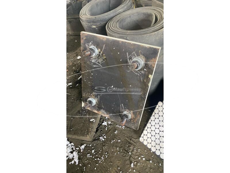 Резино-керамическая футеровка течек дробилок на предприятии цветной металлургии.
