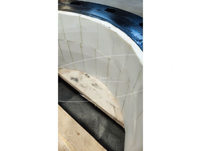 Переходы MakeLand стальные с керамическим износостойким слоем для пульпопровода на ГОК в Якутию.