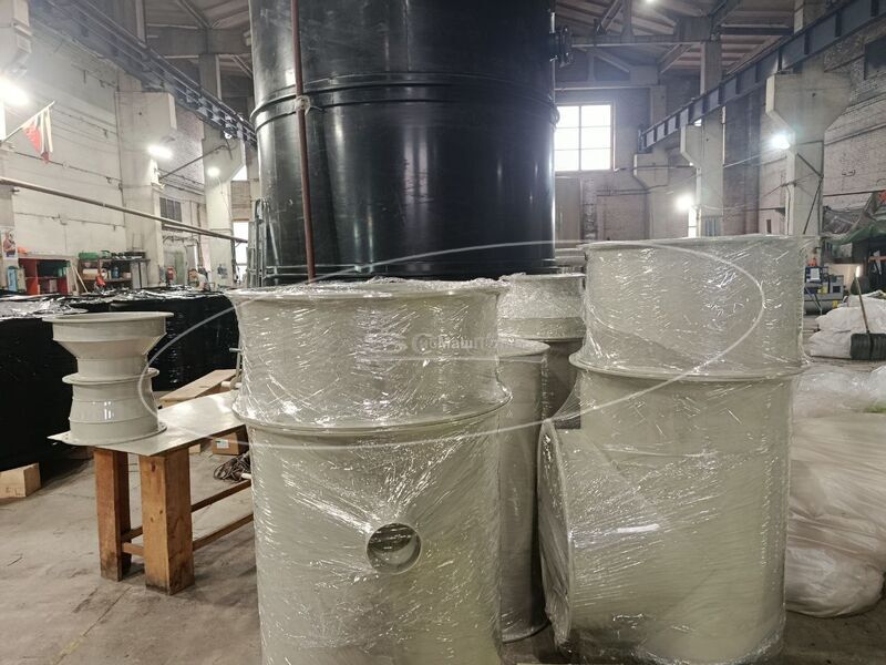 Промышленная система вентиляции для гальванического цеха на предприятии разработки деталей для оборонной промышленности 