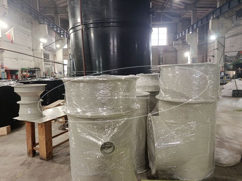 Промышленная система вентиляции для гальванического цеха на предприятии разработки деталей для оборонной промышленности 